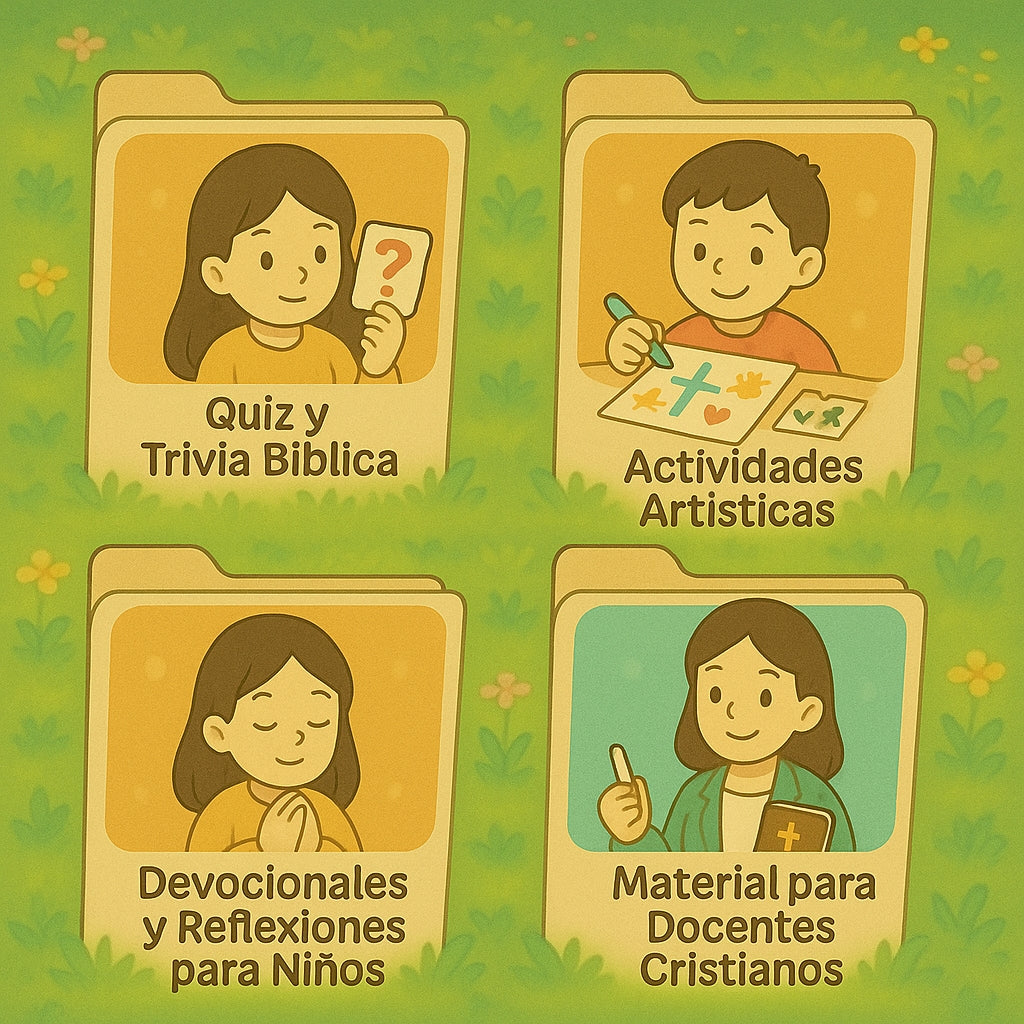 Megapack Digital de Actividades Cristianas +1000 actividades imprimibles para niños y jóvenes