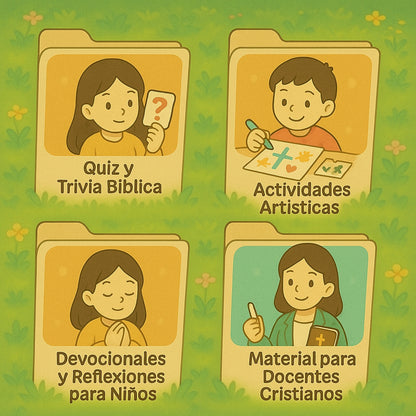 Megapack Digital de Actividades Cristianas +1000 actividades imprimibles para niños y jóvenes
