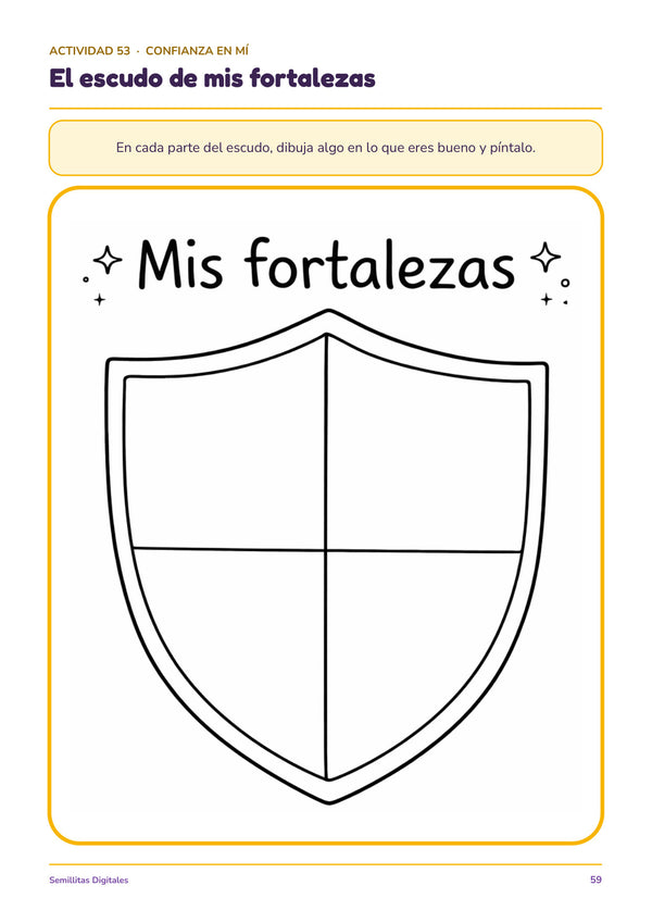 El escudo de mis fortalezas